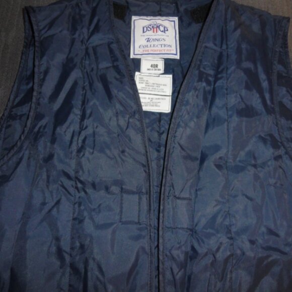 USGI USAF AIR FORCE BLUE LIGHTWEIGHT MENS sz40R JACKET LINER JM 335 - Picture 5 of 12